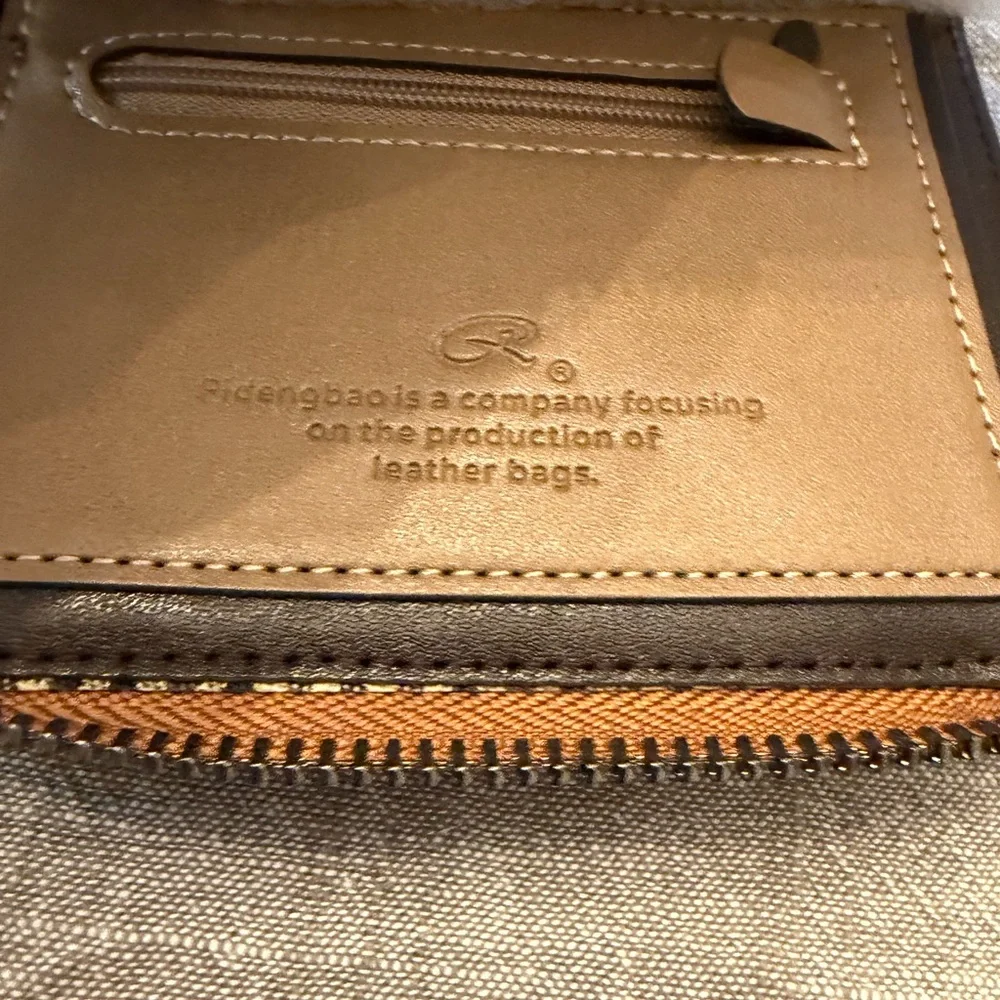 Brown Leather Wallet by